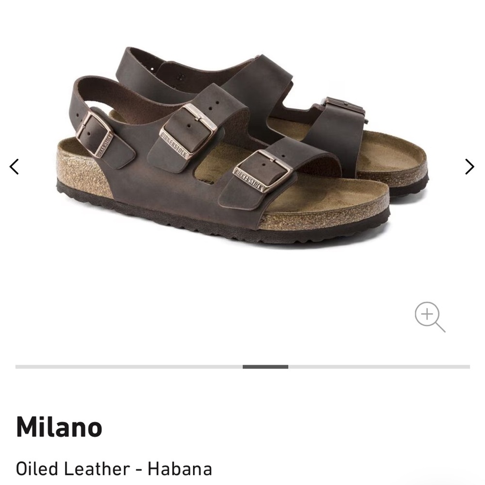 Birkenstock Milano Leather Sandals